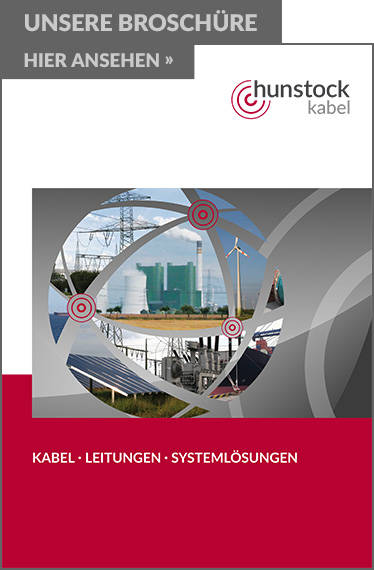 Broschüre der Hunstock Kabel GmbH